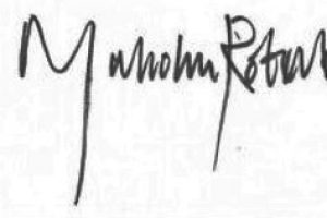 Malcolm Roberts Autograph 3